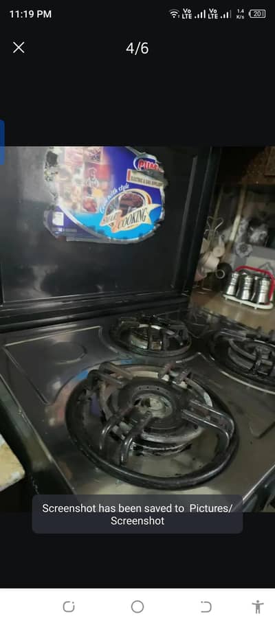 cooking range