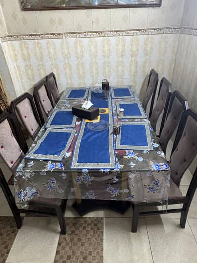 wooden dining