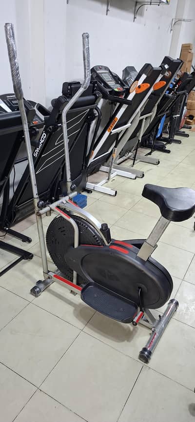 Air Bike Elliptical Exercise Cycle|Treadmill machine|Home Gym Machine