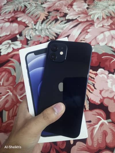 Apple iPhone 12 with original box and cable