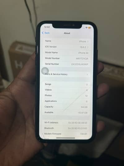 Iphone xr 64 gb non pta esim working face id ok