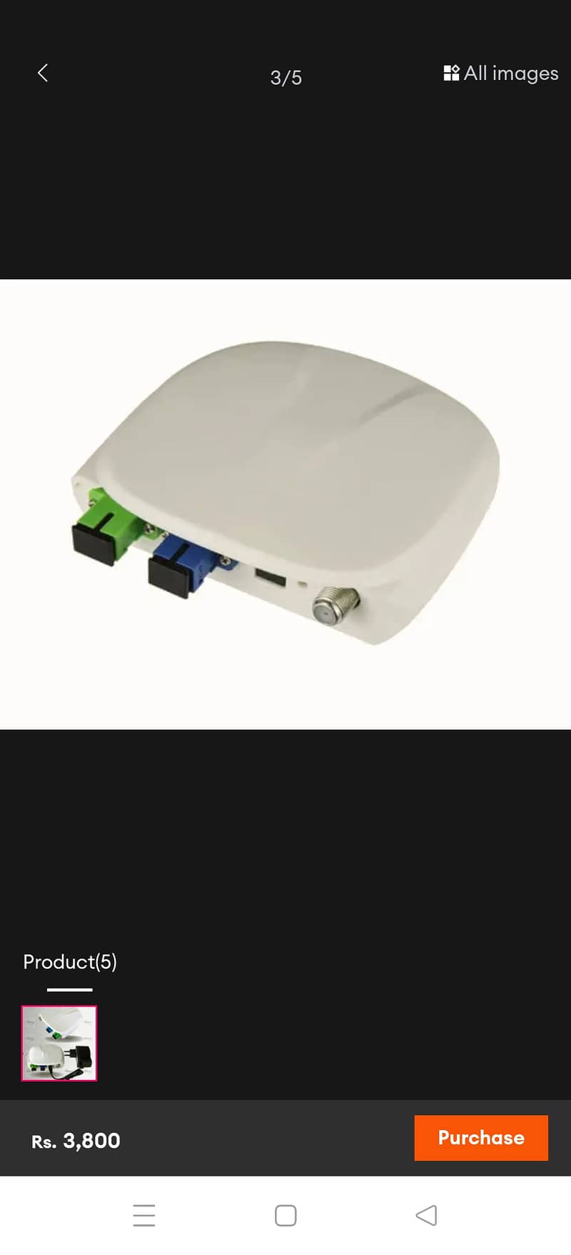FTTH CATV Optical Receiver Node 1