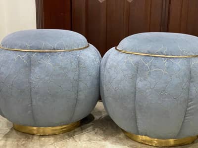 cushion stools seater