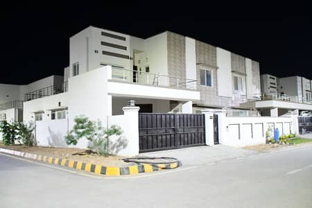 WEST OPEN LATEST BATCH BRAND NEW INDEPENDANT CORNER HOUSES FOR SALE 350 SQ YD AT NEW FALCON COMPLEX MALIR