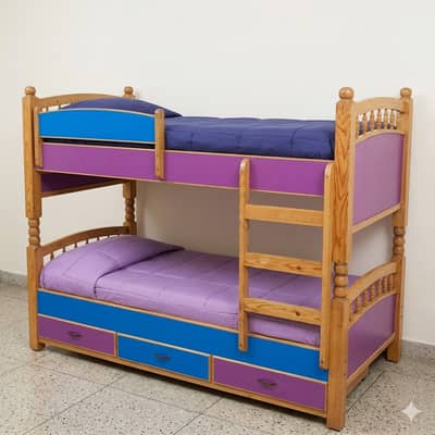Bunk bed for kids|bunker bed|double story bed|kids furniture|kids bed