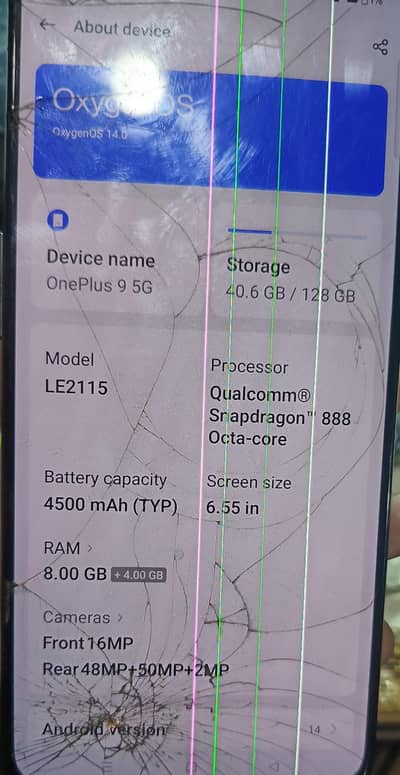 one plus 9 8/128 pta approved