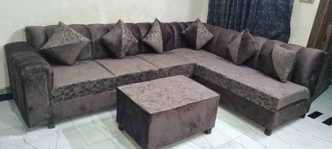 SOFA L SHAPE 6 SEATER BRAND NEW FOR ORDER PLZ CALL 03281010987