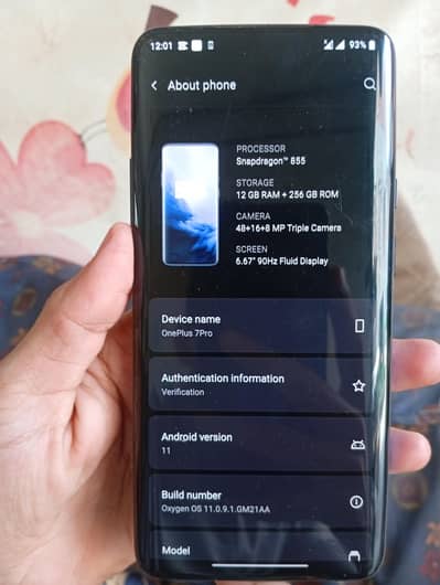 One Plus 7 Pro 12gb