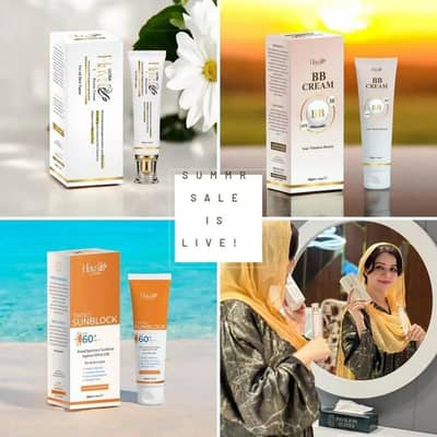 Sun and skin care for women