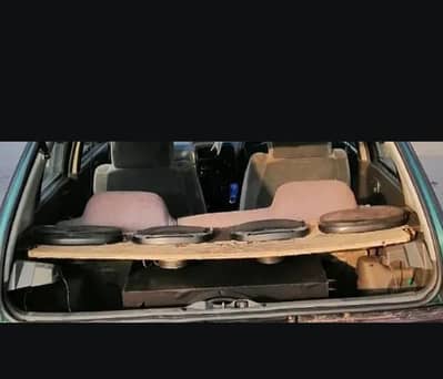 car complete woofer sound system