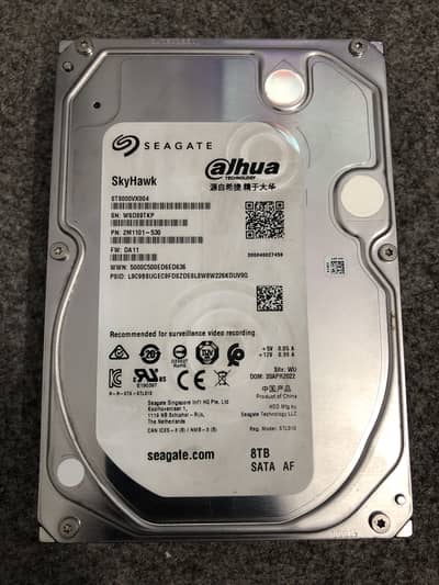 Seagate SkyHawk 8 Tera byte Hard Disk
