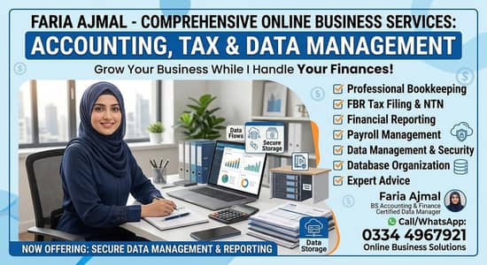 Professional Tax Return Filing & Bookkeeping Services