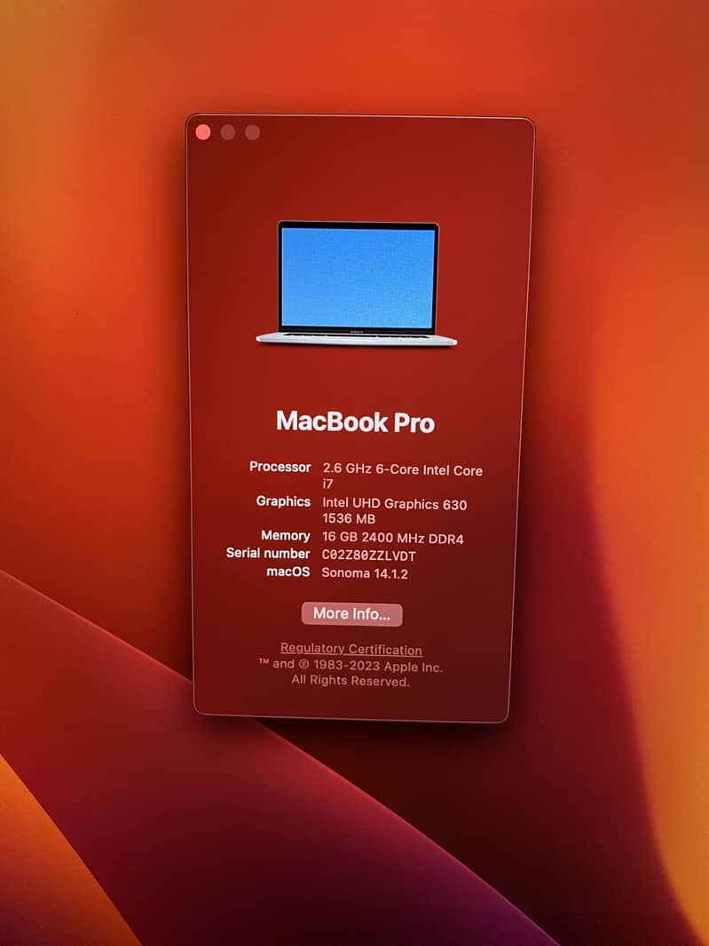 MacBook pro 2019 3