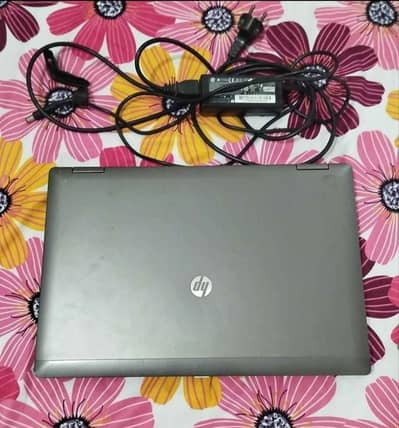 HP laptop with charger