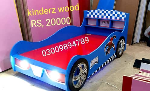Ready stock, kids beds car shape,