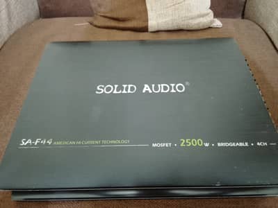 Power amplifier 4 channel
