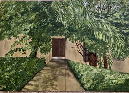 "Doorway Through The Trees”