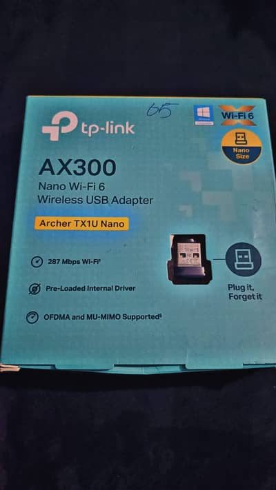 TP-Link Archer TX1U Nano – Wi-Fi 6 USB Adapter