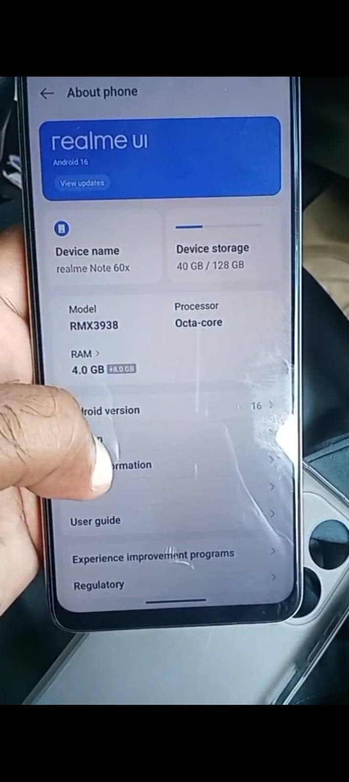 Realme Note 60x 1