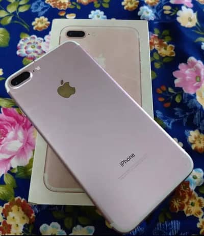 Apple iPhone 7 Plus 128 GB full box Whatsapp no 03268751284