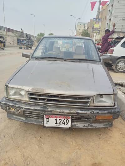 Daihatsu Charade 1986 model loctaion liyari agra taj