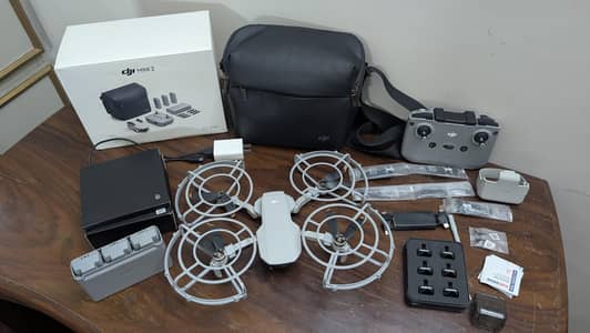 dji mini 2 combo brand new slightly used just box open