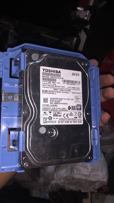 1tb hard drive Toshiba 100% health