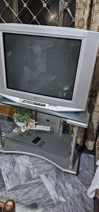sony 32 inch Tv with trolley