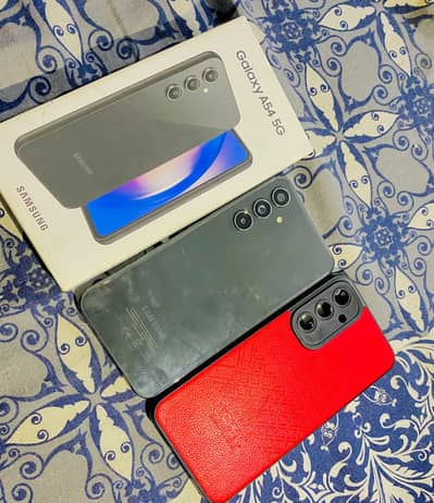 Samsung Mobile A54 5G (8-256) WITH COMPLETE BOX