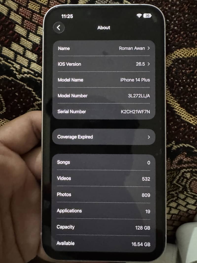 Apple iPhone 14 plus 6