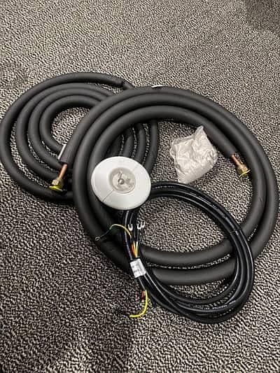 Haier (Candy) AC Pipes and Wire Silver 10 Feet