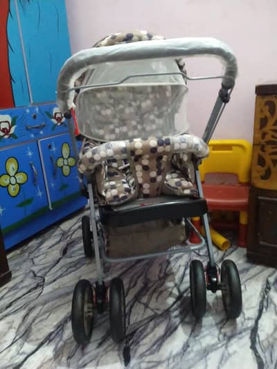 bright star pram stroller like new condition