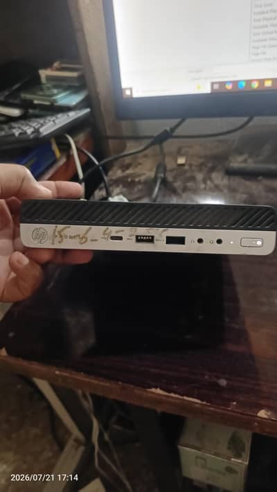 Hp mini pc 4gb ddr ram 128gb nvm ssd