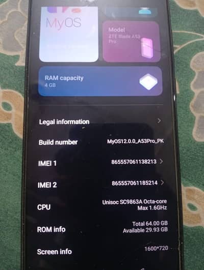Zte Blade A53
