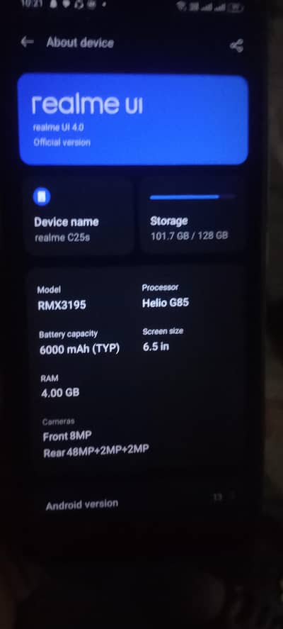 Realme C25s