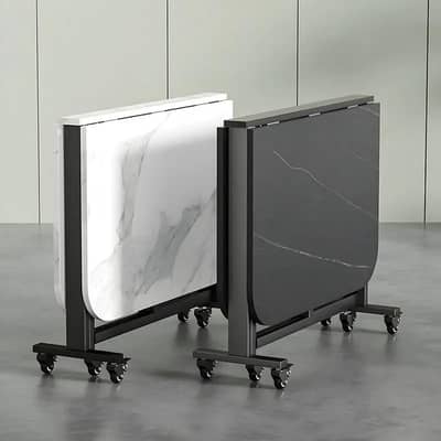Folding Table Dining table study table laptop table and iron stand