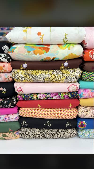 Lawn 2 pice suits all colours and designs available contact on what's