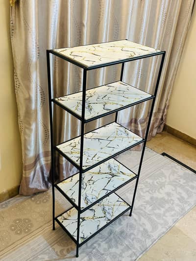 Heavy-Duty Metal Storage Rack
