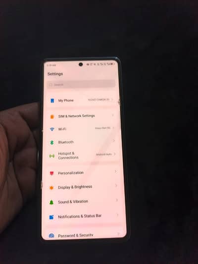 Tecno CAMON 20 with box