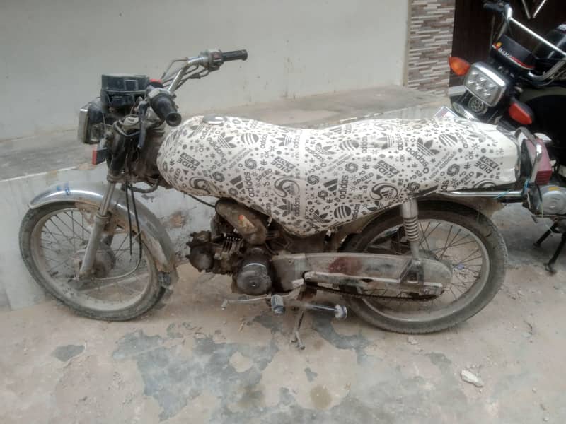 Solid bike with Rough condition 3