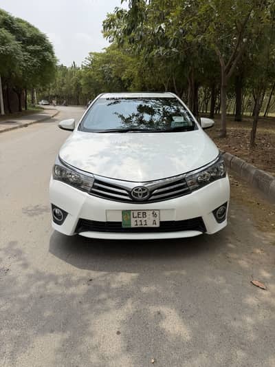 Toyota Altis Grande 2016 new key Lahore registered