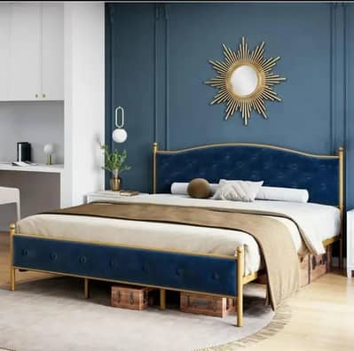Double Bed/iron Furniture/Bed set/Iron bed/Single bed/steel Beds