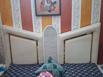 bed side tables with dressing