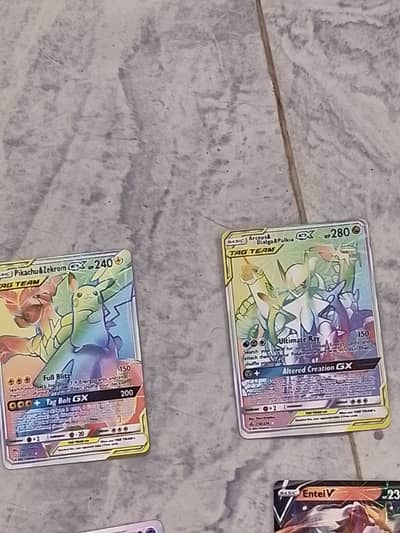 Authentic Pokemon  trading cards collection