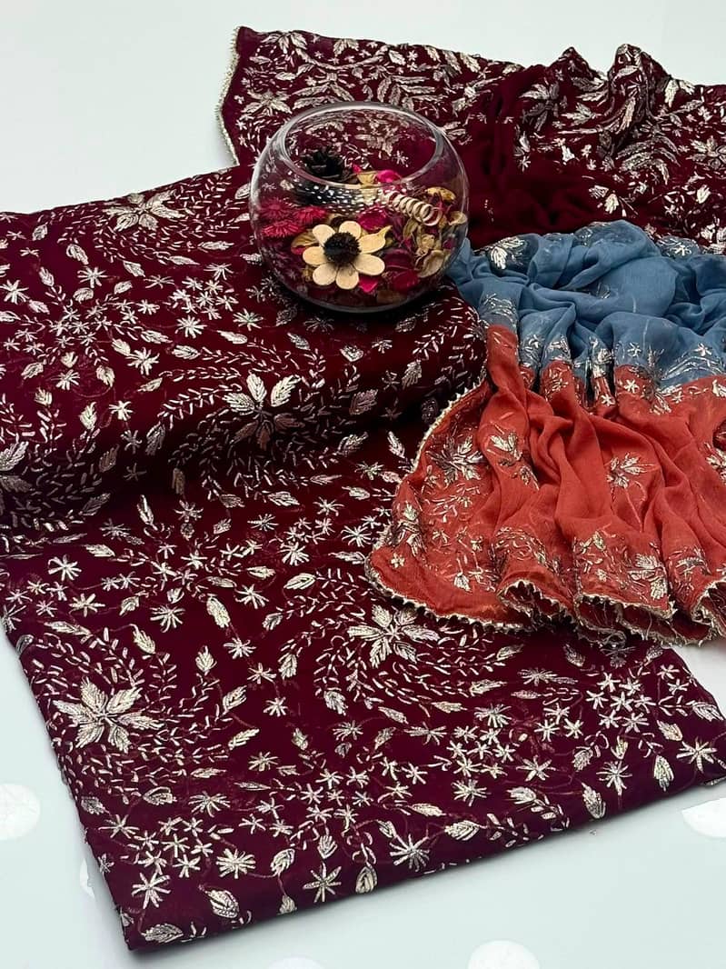 2pc unstitched 2