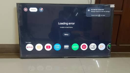 Eco star led tv 55