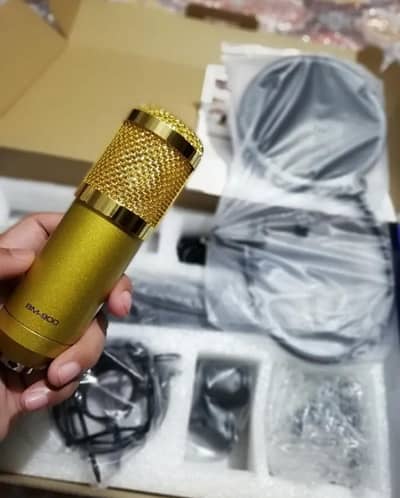 Microphone Golden Condenser Mic BM 900 Professionall 0325-76-555-25