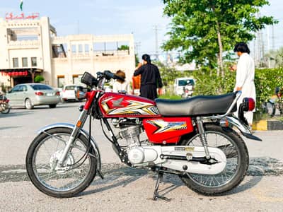Honda CG125 2024/2025 total genuin 2000km drive applied for sound