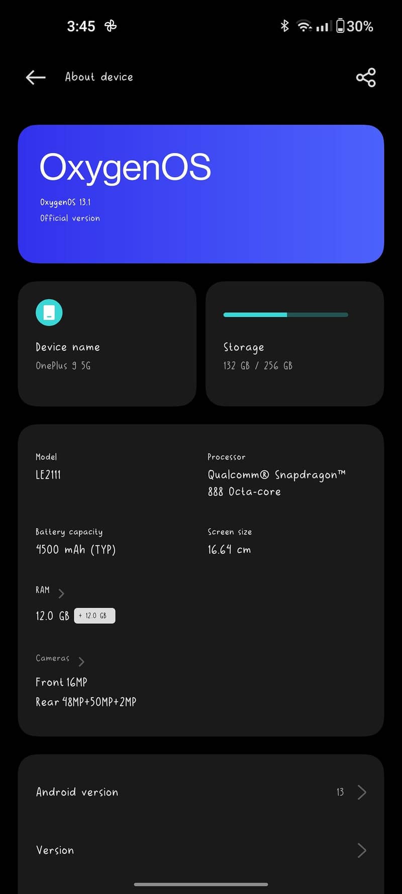 One Plus 9 4