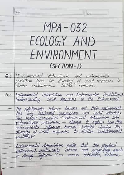 AIOU Spring assignment